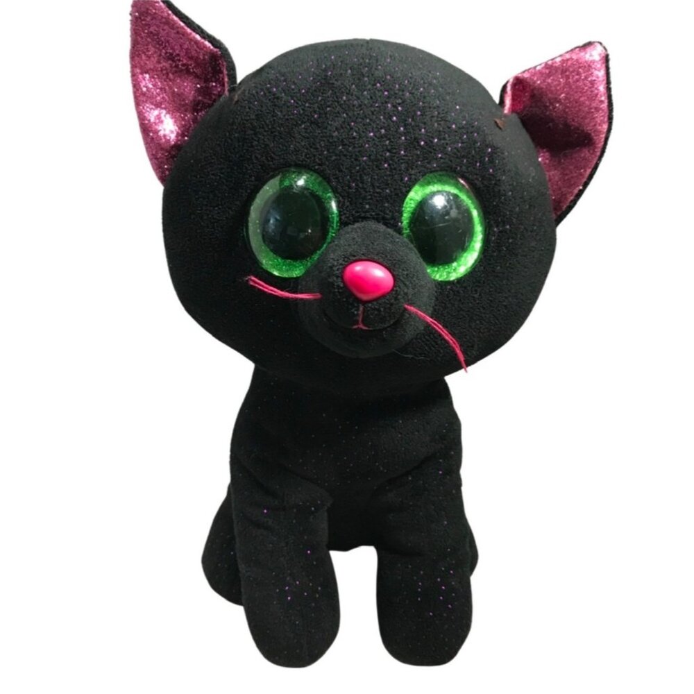 TY BEANIE BOOS POTION BLACK CAT ORIGINAL BABY BABIES PLUSH STUFFY COLLECTABLE  S